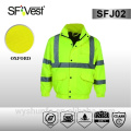 EN ISO 20471 hi vis Schutzjacke Polizei Motorradjacke rote Bomberjacke Sicherheitsbekleidung Jacke